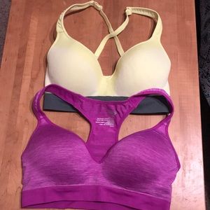 MTA sport bra and cascade sport bra size M